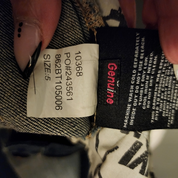 Volcom bootcut jeans medium wash Size 5 - Picture 14 of 14